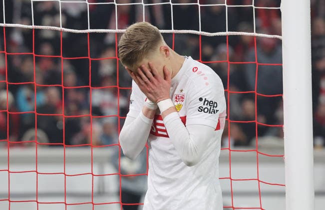 Stuttgart, Fußball Europa League , VfB Stuttgart vs. BSC Young Boys Bern , Chris Führich ( VfB )