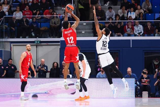 BASKET - Euroleague - EA7 Emporio Armani Milano vs Partizan Belgrado Armoni Brooks (EA7 Emporio Armani Olimpia Milano) during EA7 Emporio Armani Milano vs Partizan Belgrado, Basketball Euroleague match in Assago (MI), Italy, January 29 2026 Assago (MI) Italy  Copyright: xIPAxSport ABACAx