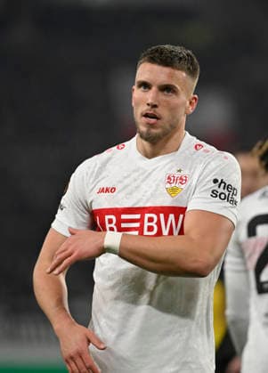 TOR zum 2:0 Ermedin Demirovic VfB Stuttgart (09) Torjubel VfB Stuttgart vs Young Boys Bern YB EUROPA LEAGUE EL 29.01.2026 DFL REGULATIONS PROHIBIT ANY USE OF PHOTOGRAPHS AS IMAGE SEQUENCES AND OR QUASI-VIDEO VfB Stuttgart vs Young Boys Bern YB