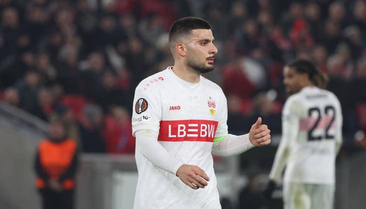 Stuttgart, Fußball Europa League , VfB Stuttgart vs. BSC Young Boys Bern , Deniz Undav ( VfB )