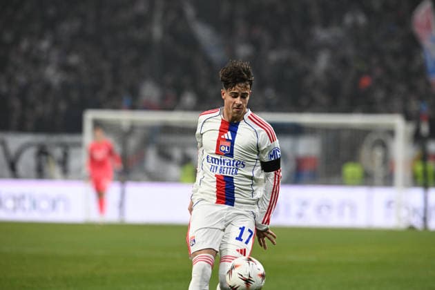 Football : Olympique Lyonnais v PAOK FC - UEFA Europa League 29 01 2026 Afonso Moreira of Lyon scoring goal during the UEFA Europa league match between Olympique Lyonnais and PAOK FC at Groupama Stadium Decines Charpieu Lyon France on January 29 2026 LYONFrance  Copyright: xMouradxAllilix