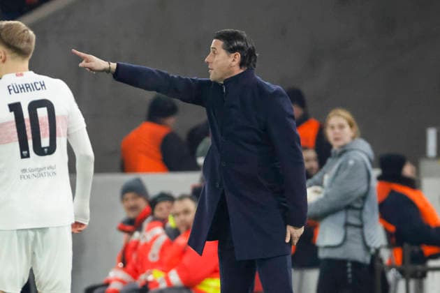 Gerardo Seoane (BSC Young Boys, Trainer) , Deutschland, Fussball, UEFA Europa League, 8. Spieltag, 2025 2026, VfB Stuttgart vs. Young Boys Bern, 29.01.2026, Stuttgart MHP Arena Deutschland Copyright: xGrantxHubbsx