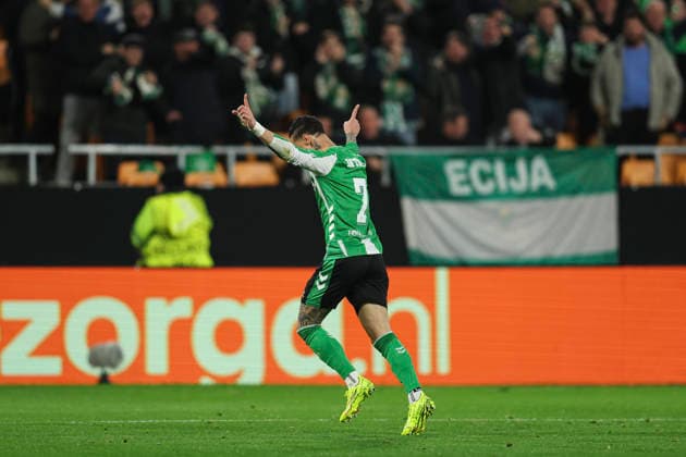 Fußball, EuroLeague, Real Betis Sevilla - Feyenoord Rotterdam #6 ESP: Real Betis - Feyenoord. UEFA Europa League. Matchday 8 Antony Dos Santos of Real Betis during the UEFA Europa League match, between Real Betis and Feyenoord, Matchday 8, played at La Cartuja Stadium on January 29, 2026 in Sevilla, Spain. kpng Copyright: xAntonioxPozox xPRESSINx AP_260129_BET_FEY_025