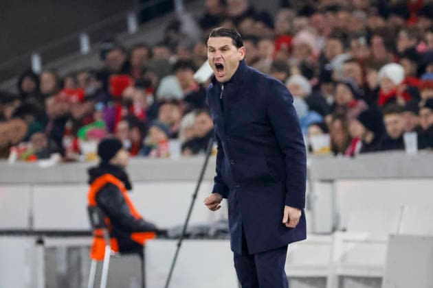 Gerardo Seoane (BSC Young Boys, Trainer) , Deutschland, Fussball, UEFA Europa League, 8. Spieltag, 2025 2026, VfB Stuttgart vs. Young Boys Bern, 29.01.2026, Stuttgart MHP Arena Deutschland Copyright: xGrantxHubbsx