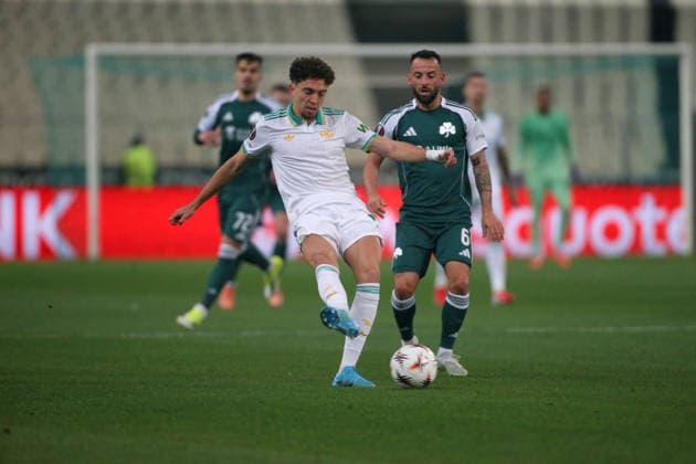 CALCIO - UEFA Europa League - Panathinaikos vs Roma 29.01.2026 Europa League Fase a Gironi : Panathinaikos vs Roma Nella foto: El Aynaoui (Foto Gino Mancini) Atene Greece  Copyright: xIPAxSport ABACAx