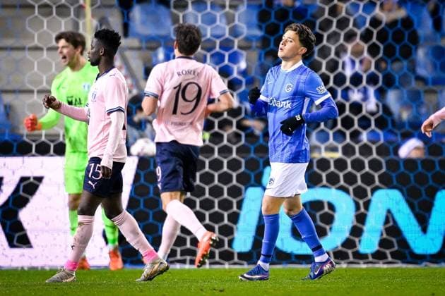 KRC Genk v Malmo - UEFA Europa League GENK, BELGIUM - JANUARY 29 : Karetsas Konstantinos midfielder of KRC Genk during the UEFA Europa League 2025 26 League Phase MD8 match between KRC Genk and Malmo on January 29, 2026 in Genk, Belgium, 29 01 2026  Copyright: xTomasxSiskx