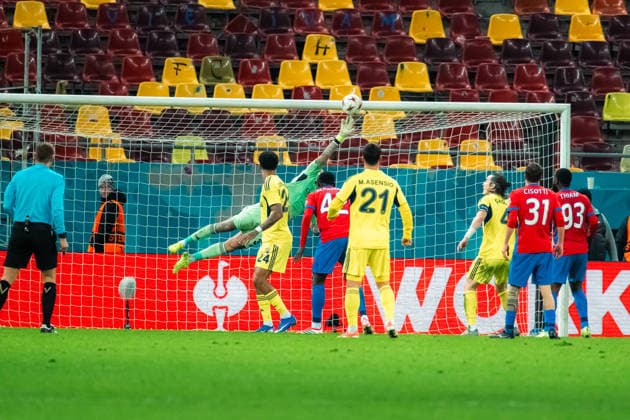 FCSB v Fenerbahce - UEFA Europa League BUCHAREST, ROMANIA, JANUARY 29, 2026 - FCSB v Fenerbahce - UEFA Europa League, Ederson during the match. Copyright: xVLADxBEREHOLSCHIx