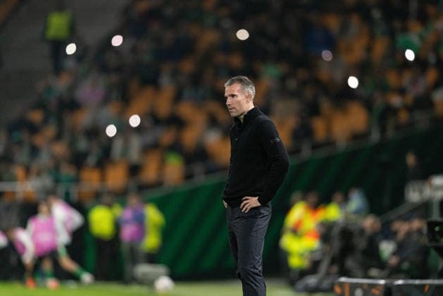 Robin Van Persie seen during UEFA Europa League game between teams of Real Betis Balompie and Feyenoord Rotterdam (Maciej Rogowski Ball Raw Images) Sevilla Estadio La Cartuja Spain Copyright: xMaciejxRogowskix BetisFeyenoord2526-214