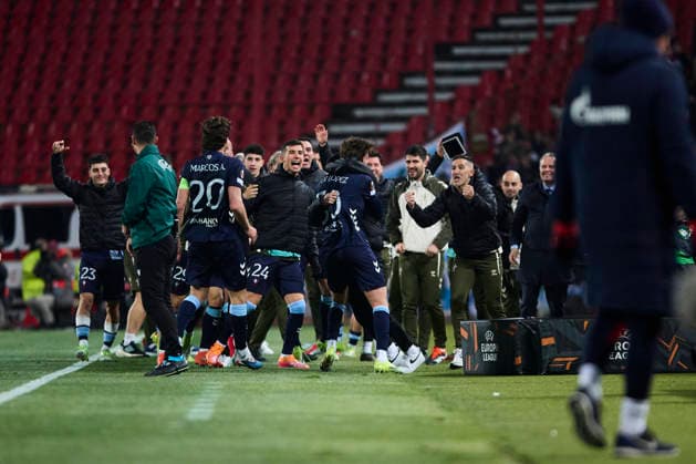 RC Celta de Vigo v FK Crvena Zvezda - UEFA Europa League BELGRADE, SERBIA - JANUARY 29: Fer Lopez of Celta de Vigo celebrates after scoring his team s first goal during the UEFA Europa League 2025 26 League Phase MD8 match between RC Celta de Vigo and FK Crvena Zvezda at Rajko Mitic Stadium on January 29, 2026 in Belgrade, Serbia Belgrade Rajko Mitic Stadium Serbia Copyright: xDiegoxSimonx
