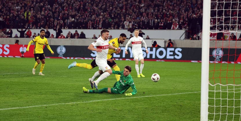 29.01.26 VfB Stuttgart - Young Boys Bern Deutschland, Stuttgart, 29.01.2026, Fussball, UEFA Europa League, Saison 2025 2026, VfB Stuttgart - Young Boys Bern: Ermedin Demirovic (VfB Stuttgart); Tor 2:0 Demirovic.