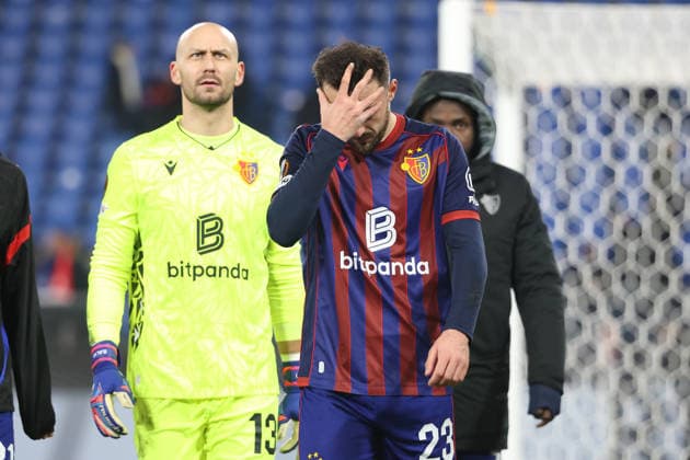 FC Basel - Viktoria Pilsen Albian Ajeti (FC Basel) 29.01.2026 Stadion St.Jakob Park Basel, SCHWEIZ, Saison 2025 2026 Herren Fussball UEFA Europa League FC Basel - Viktoria Pilsen Albian Ajeti (FC Basel)
