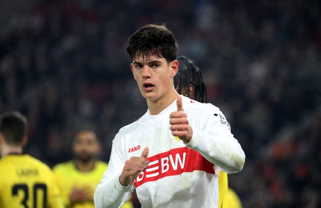 29.01.26 VfB Stuttgart - Young Boys Bern Deutschland, Stuttgart, 29.01.2026, Fussball, UEFA Europa League, Saison 2025 2026, VfB Stuttgart - Young Boys Bern: Chema Andres (VfB Stuttgart).