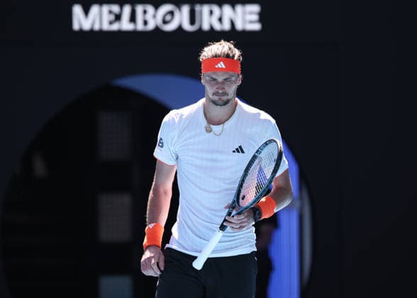 Alexander Zverev (GER), Australian Open 2026 Melbourne Park, Melbourne, Victoria, Australia.. Copyright: xJuergenxHasenkopfx