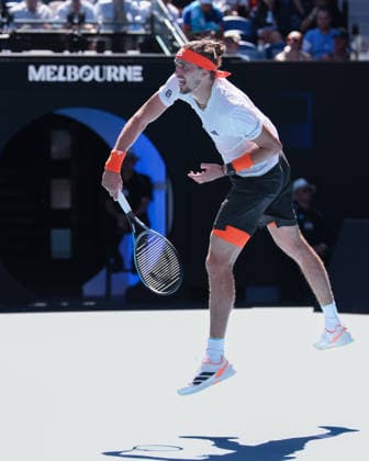 Alexander Zverev (GER), Australian Open 2026 Melbourne Park, Melbourne, Victoria, Australia.. Copyright: xJuergenxHasenkopfx