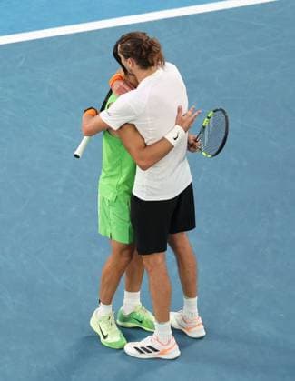 Carlos Alcaraz win his Semi-final match against Alexander Zverev Australian Open tennis tournament, Day Thirteen, Melbourne Park, Australia - 30 Jan 2026Melbourne Melbourne Park Victoria (VIC) Australia  Copyright: xRachelxBach Shutterstockx 16455618ah