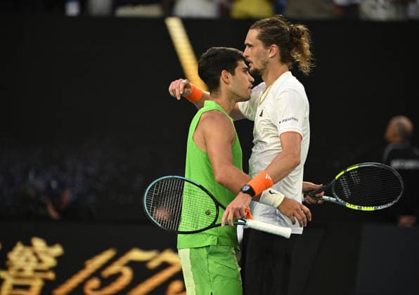 2026 Australian Open Carlos Alcaraz (ESP) , Alexander Zverev (GER)