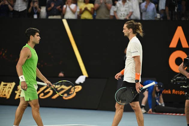 2026 Australian Open Carlos Alcaraz (ESP) , Alexander Zverev (GER)