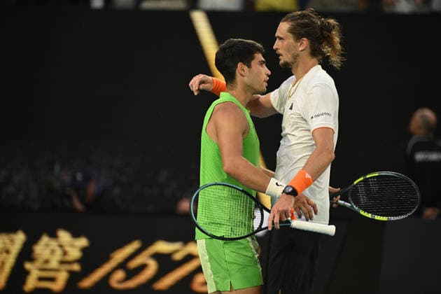2026 Australian Open Carlos Alcaraz (ESP) , Alexander Zverev (GER)