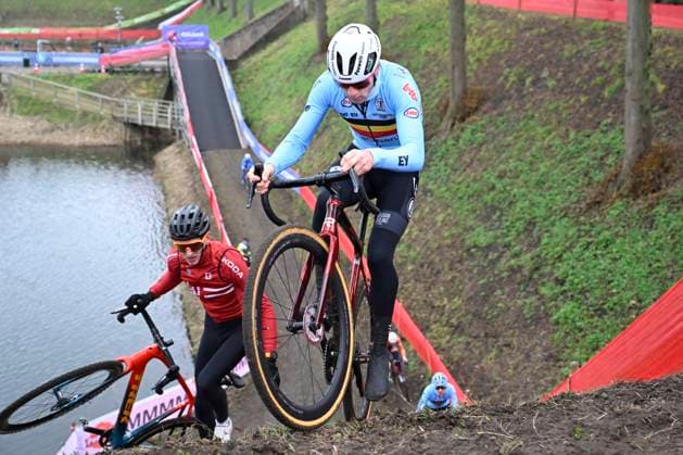 UCI World Championships 2026 Hulst - Media activities 30 01 2026 HULST, THE NETHERLANDS - JANUARY 30 : rider of Belgium on training during the official training session on the track of the 2026 UCI Cyclo-Cross World Championships on January 30, 2026 in Hulst, The Netherlands, 30 01 2026 Hulst The Netherlands  Copyright: xNicoxVereeckenx