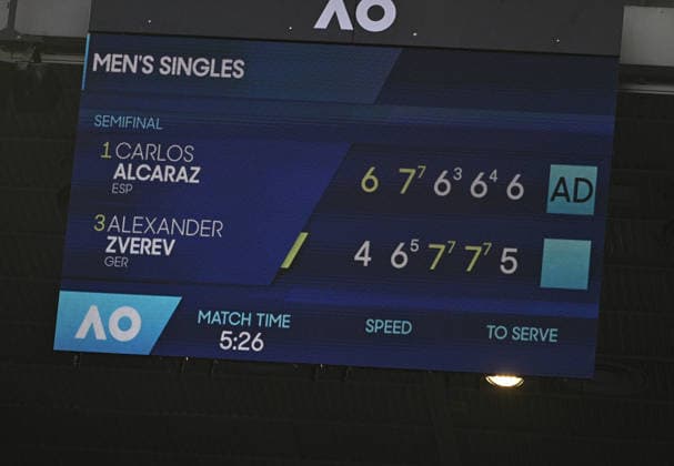 2026 Australian Open Carlos Alcaraz (ESP)