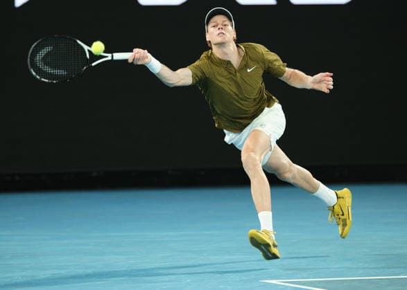 Jannik Sinner (ITA), Australian Open 2026 Melbourne Park, Melbourne, Victoria, Australia.. Copyright: xJuergenxHasenkopfx