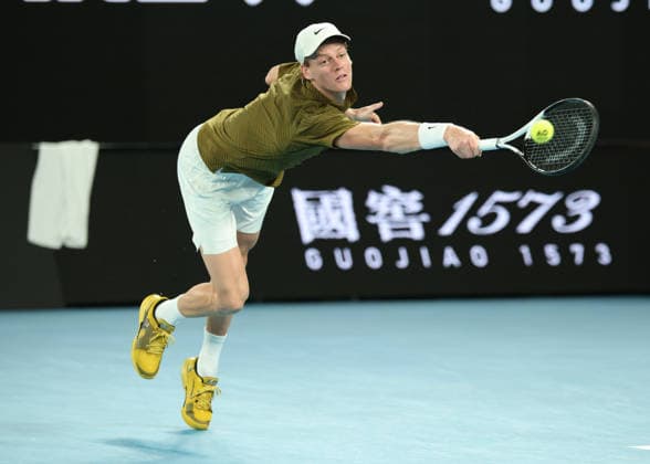 Jannik Sinner (ITA), Australian Open 2026 Melbourne Park, Melbourne, Victoria, Australia.. Copyright: xJuergenxHasenkopfx