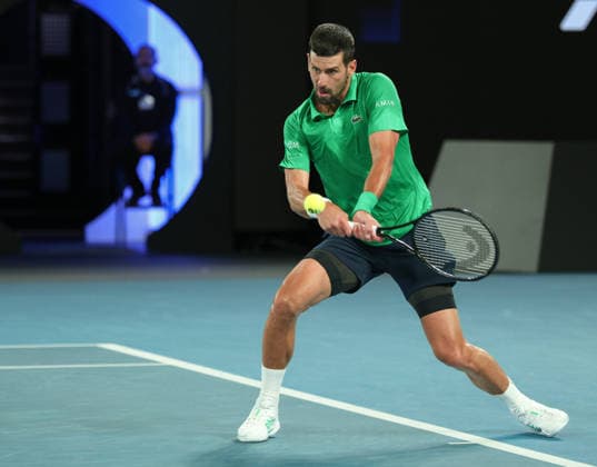 Novak Djokovic (SRB), Australian Open 2026 Melbourne Park, Melbourne, Victoria, Australia.. Copyright: xJuergenxHasenkopfx
