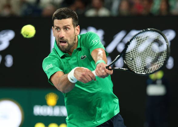 Novak Djokovic (SRB), Australian Open 2026 Melbourne Park, Melbourne, Victoria, Australia.. Copyright: xJuergenxHasenkopfx
