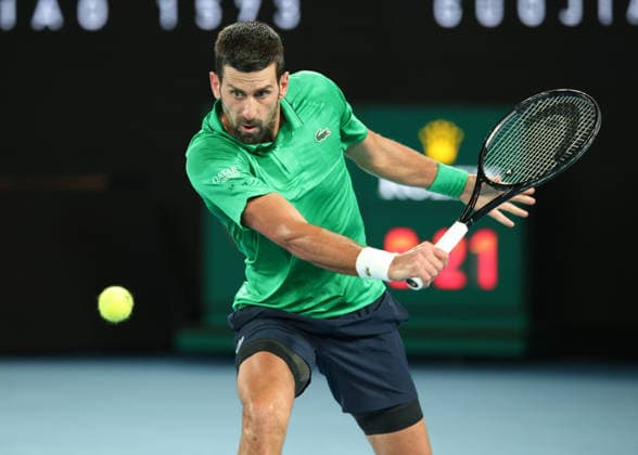Novak Djokovic (SRB), Australian Open 2026 Melbourne Park, Melbourne, Victoria, Australia.. Copyright: xJuergenxHasenkopfx