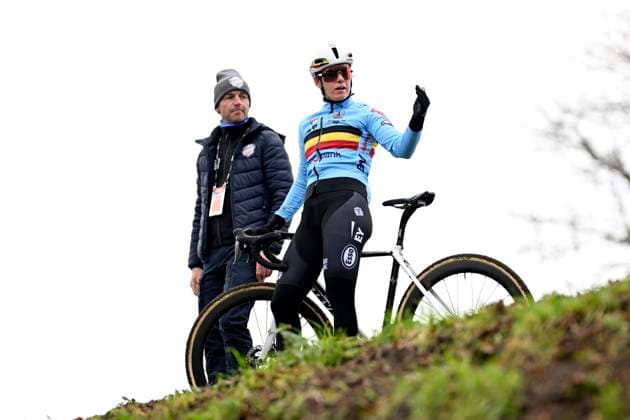 UCI World Championships 2026 Hulst - Media activities 30 01 2026 HULST, THE NETHERLANDS - JANUARY 30 : Norbert Riberolle Marion (BEL) pictured on training during the official training session on the track of the 2026 UCI Cyclo-Cross World Championships on January 30, 2026 in Hulst, The Netherlands, 30 01 2026 Hulst The Netherlands  Copyright: xNicoxVereeckenx