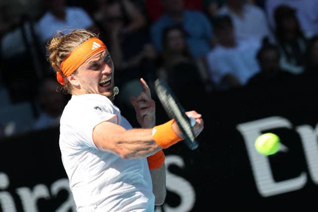 TENNIS : Open d Australie 2026 - Melbourne - 30 01 2026 Alexander Zverev - Australian Open - Melbourne - 30 01 2026 MELBOURNE  Copyright: xSportxPSNEWZx