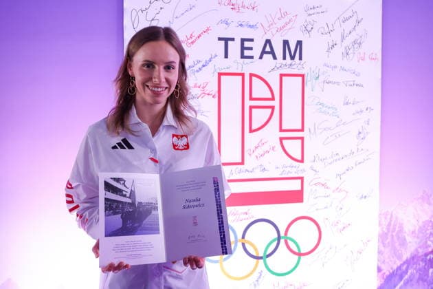 WARSZAWA 30.01.2026 XXV ZIMOWE IGRZYSKA OLIMPIJSKIE MEDIOLAN-CORTINA 2026 - SLUBOWANIE OLIMPIJSKIE REPREZENTACJA POLSKI TEAM PL --- MILANO-CORTINA 2026 XXV OLYMPIC Winter games, Winterspiele,Spiele, Summer games - OLYMPIC OATH OF POLISH national team, Nationalteam IN WARSAW NATALIA SIDOROWICZ FOT. ANNA KLEPACZKO FOTOPYK NEWSPIX.PL --- newspix.pl 