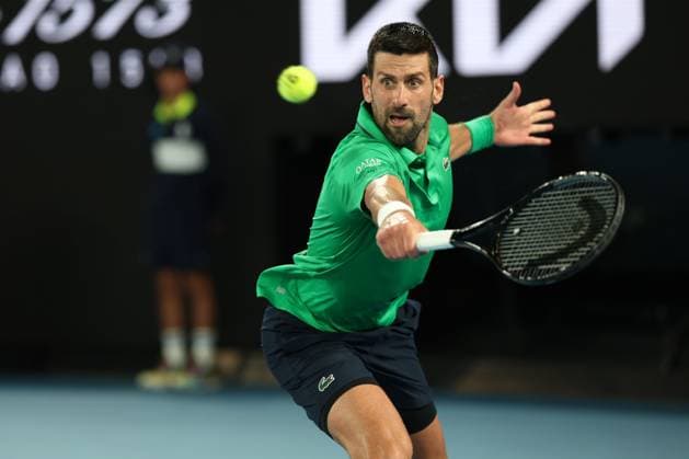 Novak Djokovic during his Semi-final match Australian Open tennis tournament, Day Thirteen, Melbourne Park, Australia - 30 Jan 2026Melbourne Melbourne Park Victoria (VIC) Australia  Copyright: xRachelxBach Shutterstockx 16455618ff