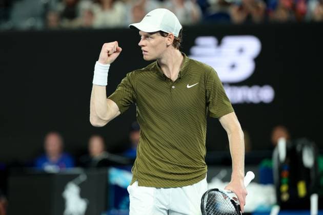 Jannik Sinner during his Semi-final match Australian Open tennis tournament, Day Thirteen, Melbourne Park, Australia - 30 Jan 2026Melbourne Melbourne Park Victoria (VIC) Australia  Copyright: xRachelxBach Shutterstockx 16455618fx