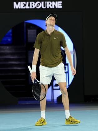 Jannik Sinner during his Semi-final match Australian Open tennis tournament, Day Thirteen, Melbourne Park, Australia - 30 Jan 2026Melbourne Melbourne Park Victoria (VIC) Australia  Copyright: xRachelxBach Shutterstockx 16455618ft