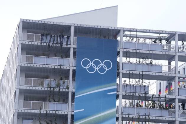 Milan Cortina Winter Olympics Photo taken in Milan, Italy, on Jan. 30, 2026, shows the athletes village for the Milan Cortina Winter Olympics, which opens on Feb. 6.  A14AA0005231486P