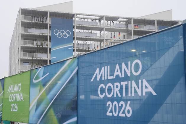Milan Cortina Winter Olympics Photo taken in Milan, Italy, on Jan. 30, 2026, shows the athletes village for the Milan Cortina Winter Olympics, which opens on Feb. 6.  A14AA0005231488P
