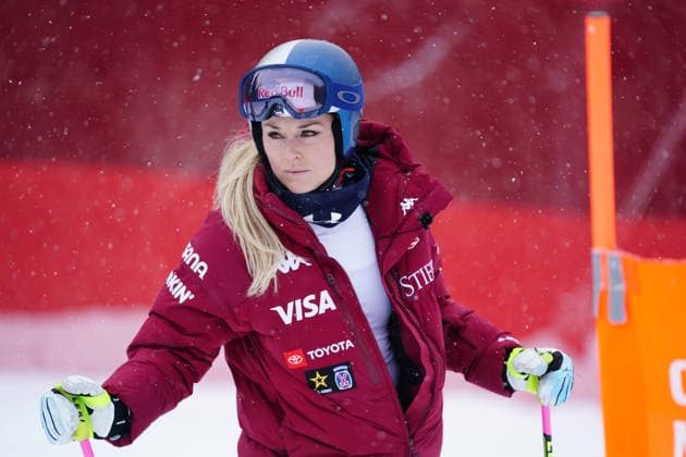 Foto IPP Pentaphoto Crans Montana 30 01 2026 Coppa del Mondo di Sci Alpino 2025 2026 Discesa libera femminile nella foto Lindsey Vonn italy ITALY  Copyright: xR4924_italyphotopressx