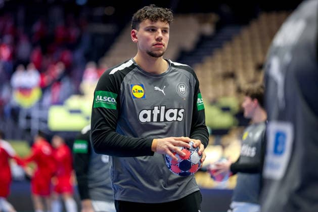 30.01.2026, Handball, Men s EHF EURO 2026, Deutschland - Kroatien, Jyske Bank Boxen in Herning, Dänemark, Semi Finals: Marko Grgic (Germany 71) Dänemark