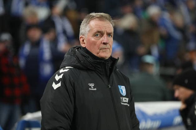 30.01.2026, xgox, Fussball 2. Bundesliga, 1. FC Magdeburg - Hannover 96 emspor, v.l. Petrik Sander (Magdeburg, Trainer) Portrait, Portraet, Einzelbild (DFL DFB REGULATIONS PROHIBIT ANY USE OF PHOTOGRAPHS as IMAGE SEQUENCES and or QUASI-VIDEO) Magdeburg