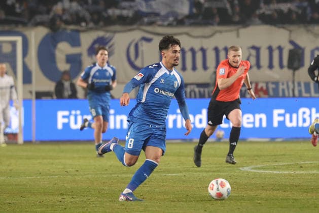 30.01.2026, xgox, Fussball 2. Bundesliga, 1. FC Magdeburg - Hannover 96 emspor, v.l. Laurin Ulrich (Magdeburg, 8) (DFL DFB REGULATIONS PROHIBIT ANY USE OF PHOTOGRAPHS as IMAGE SEQUENCES and or QUASI-VIDEO) Magdeburg