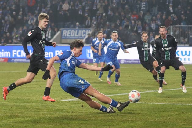 30.01.2026, xgox, Fussball 2. Bundesliga, 1. FC Magdeburg - Hannover 96 emspor, v.l. Dariusz Stalmach (Magdeburg, 6) (DFL DFB REGULATIONS PROHIBIT ANY USE OF PHOTOGRAPHS as IMAGE SEQUENCES and or QUASI-VIDEO) Magdeburg