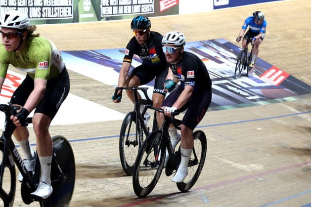 DEU, Sixdays-Berlin, 30.01.2026, Velodrom, Berlin, DEU, Sixdays-Berlin, im Bild Roger Kluge (GER), Moritz Augenstein (GER)
