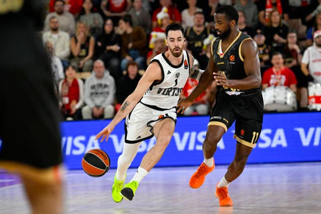BASKET-BALL : AS Monaco VS Virtus Bologna - Turkish Airlines EuroLeague - 30 01 2026 Luca Vildoza (Virtus Bologna) - Turkish Airlines EuroLeague match between AS Monaco and Virtus Bologna on January 30, 2026 at the Gaston-MÃ decin sports hall in Monaco. MonacoMonaco  Copyright: xWilliamxCannarellax