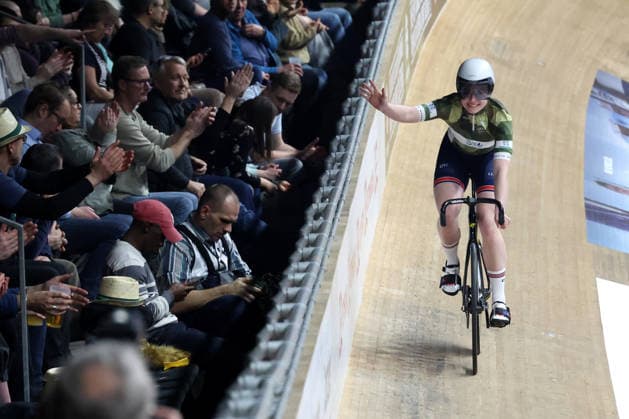 DEU, Sixdays-Berlin, 30.01.2026, Velodrom, Berlin, DEU, Sixdays-Berlin, im Bild Georgette Viorica Rand (GB)