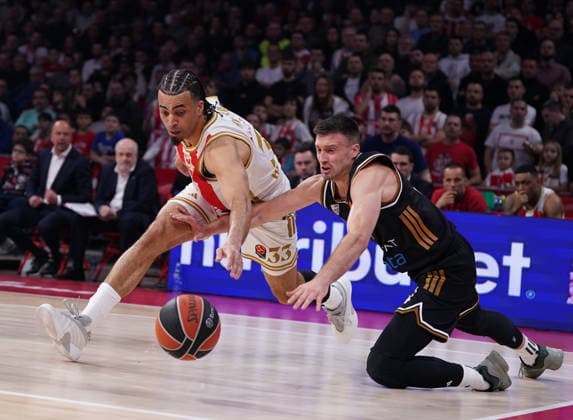 CRVENA ZVEZDA vs DUBAI JORDAN NWORA, basketball player of Crvena zvezda, during the Euroleague match against Dubai, at Belgrade Arena. Belgrade, 30.01.2026. photo: MN Press ds BASKETBALL, EUROLEAGUE, CRVENA ZVEZDA, DUBAI Belgrade Belgrade Arena Serbia Copyright: xMNxPressx