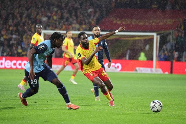 FOOTBALL : RC Lens vs Le Havre - Ligue 1 J20 - 30 01 2026 Odsonne EDOUARD (RC Lens) lors du match RC Lens vs Le Havre, Ligue 1 J20, stade Bollaert-Delelis, le 30 janvier 2026 - photo Laurent Sanson PsnewZ  Copyright: xLaurentxSANSONx xPsnewZx