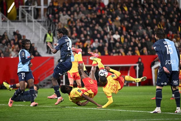 RC Lens v Le Havre AC - Ligue 1 McDonald s 2025 2026 11 Odsonne EDOUARD (rcl) - 22 Wesley SAID (rcl) during the Ligue 1 McDonald s match between Lens and Le Havre at Stade Bollaert-Delelis on January 30, 2026 in Lens, France. Lens France  Copyright: xFEPx 776348272