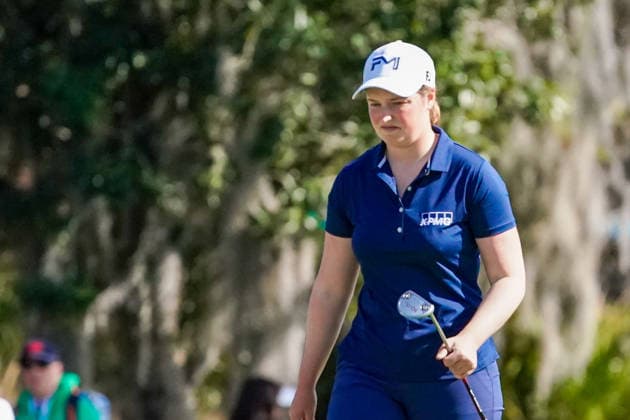 January 30, 2026, Orlando, Florida, USA: Lottie Woad walks the 9th green during the second round of the 2026 Hilton Grand Vacations Tournament of Champions at Lake Nona Golf & Country Club. Orlando USA - ZUMAw109 20260130_fap_w109_010 Copyright: xDebbyxWongx