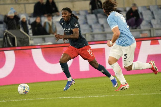 CALCIO - Serie A - SS Lazio vs Genoa CFC Brookje Norton-Cuffy during the 23rd football match valid for the Serie A championship between S.S. Lazio vs Genoa F.C. at the Olympic Stadium, Rome, italy on 30 January 2026 Rome Italy  Copyright: xIPAxSport ABACAx